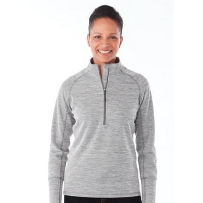 Women's CRANE Performance Knit Half Zip with Thumb Holes